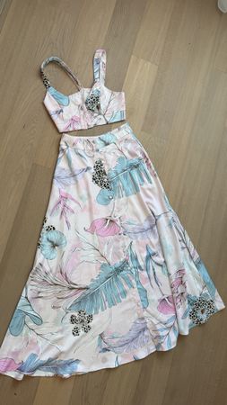 Satin Zweiteiler Gr. S/M