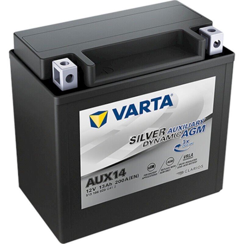 Batterie: Varta Silver Dynamic AUX14 AGM 12V 13Ah – Nuovo e nell'imballaggio originale da Bottighofen venduto da zaap 1