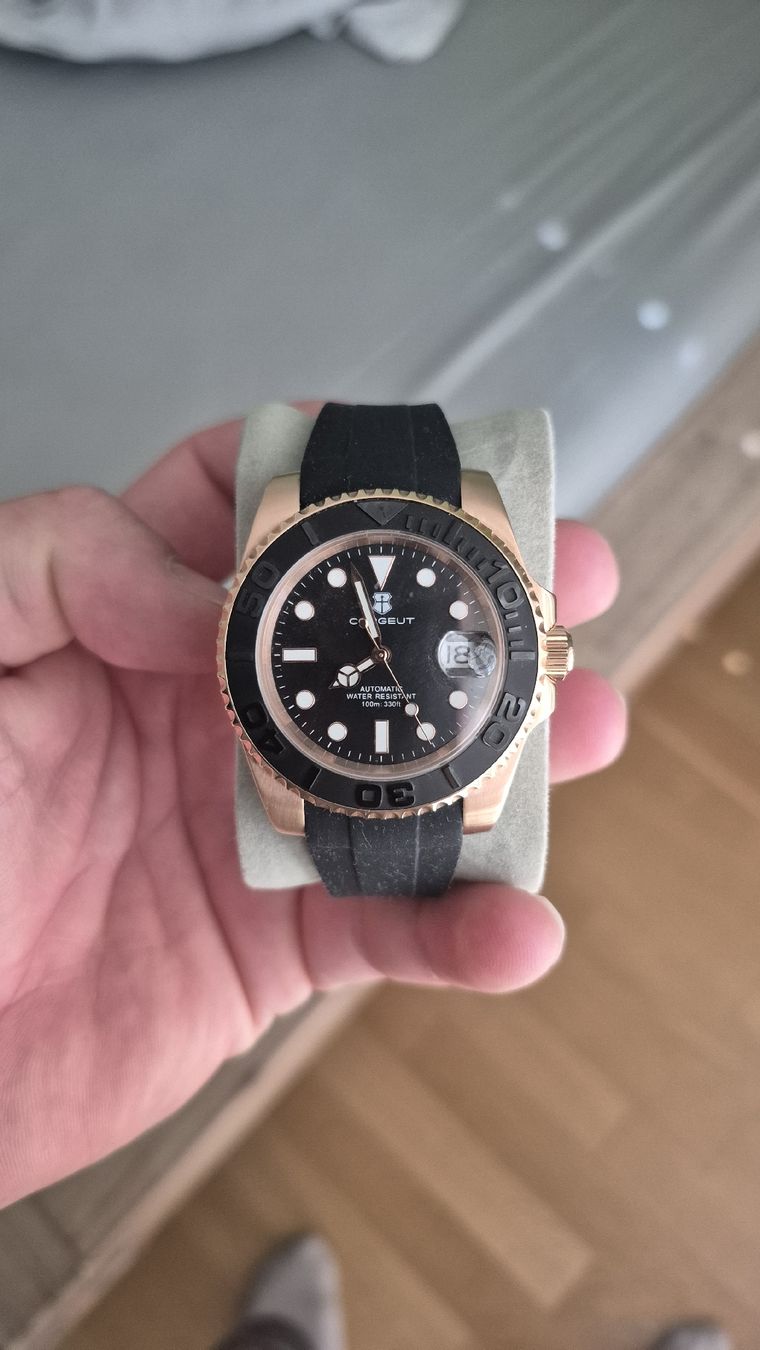 Orologi: montre Corgeut rose gold " yacht master " – Nuovo (secondo la descrizione) da Marly venduto da pyt_gyp9
