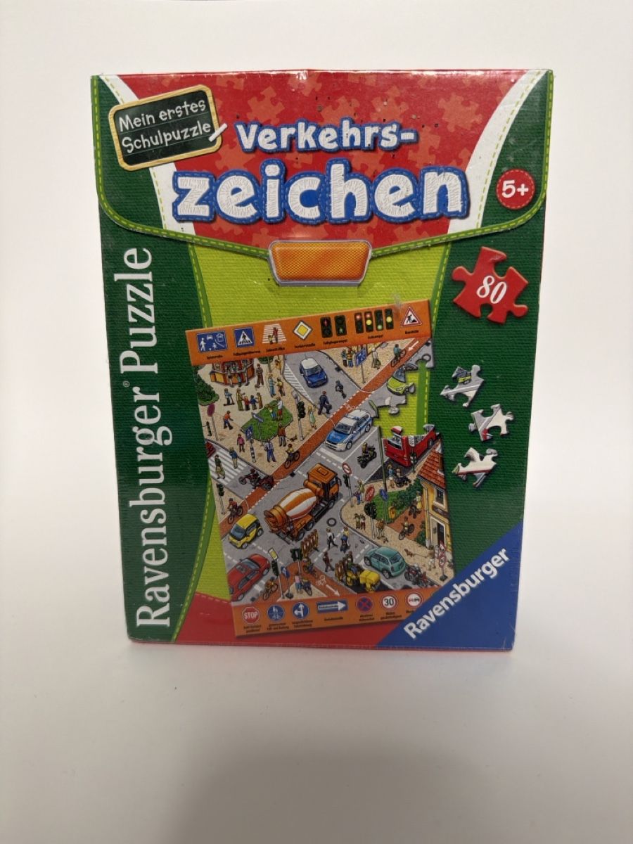 Ravensburger Puzzle: Ravensburger Puzzle Verkehrszeichen, 80 Teile – Nuovo e nell'imballaggio originale da Jona venduto da daisy032