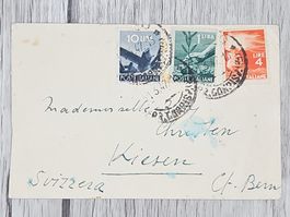CL14 Enveloppe + Timbre Italie 1947