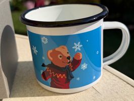 Oris - Enamel Mug / Cup / Tasse - Neu