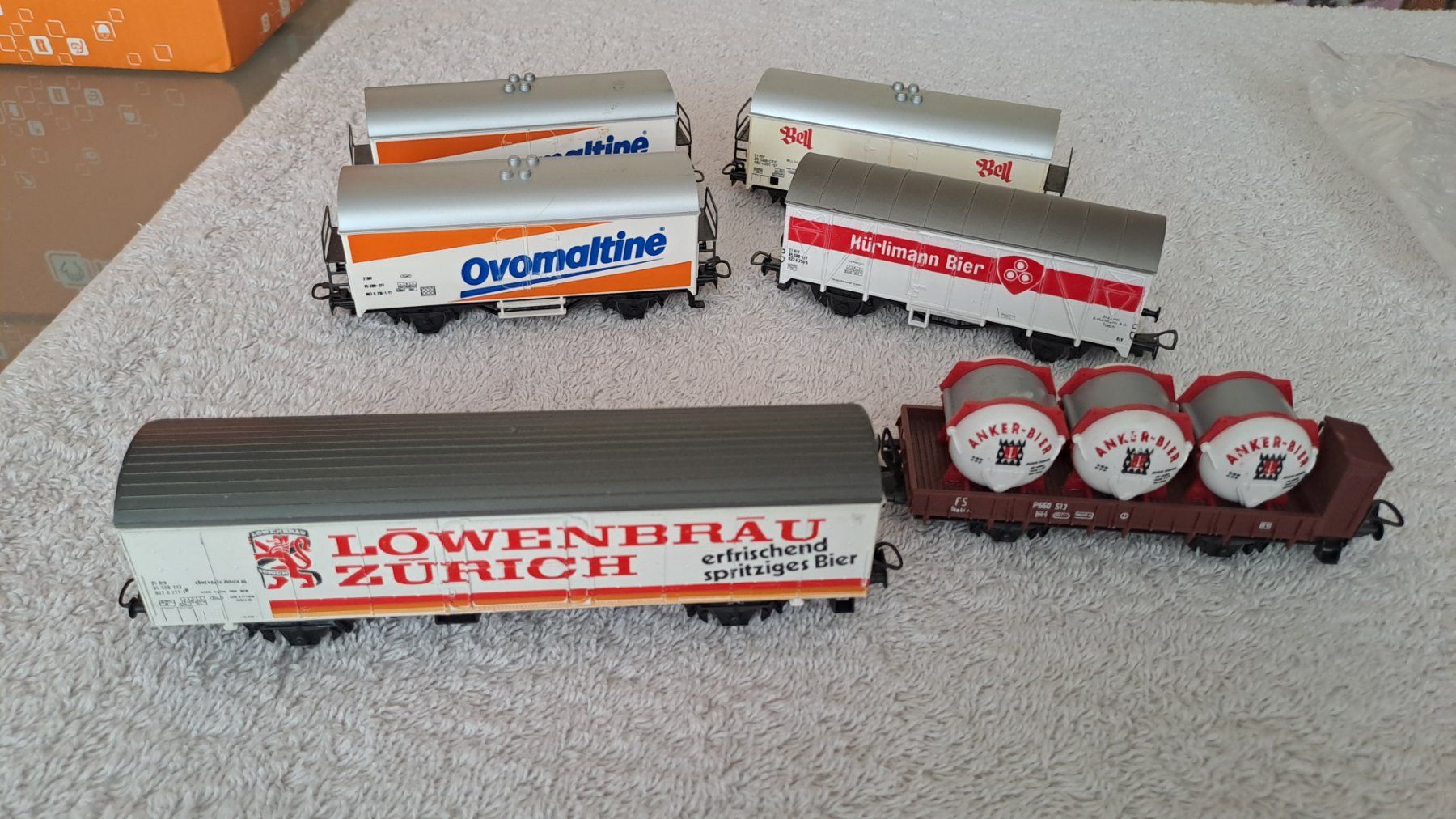 Märklin Modelleisenbahnen: Märklin 4/Lima 2 Güterwagen H0 WS/01 – Gebraucht aus Winterthur von Riebeli333