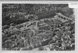 Lausanne - Metropole Bel-Air - vue aerienne