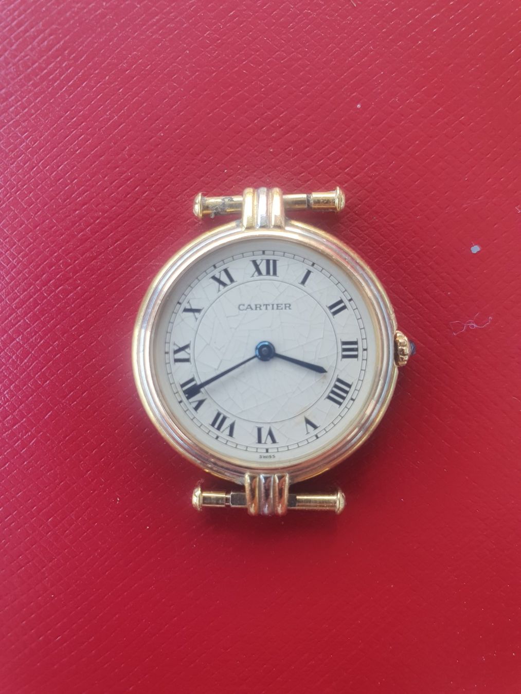 Cartier Uhren: CARTIER VENDOME UHR 18K GOLD – Gebraucht aus Bottighofen von menschenfamilie