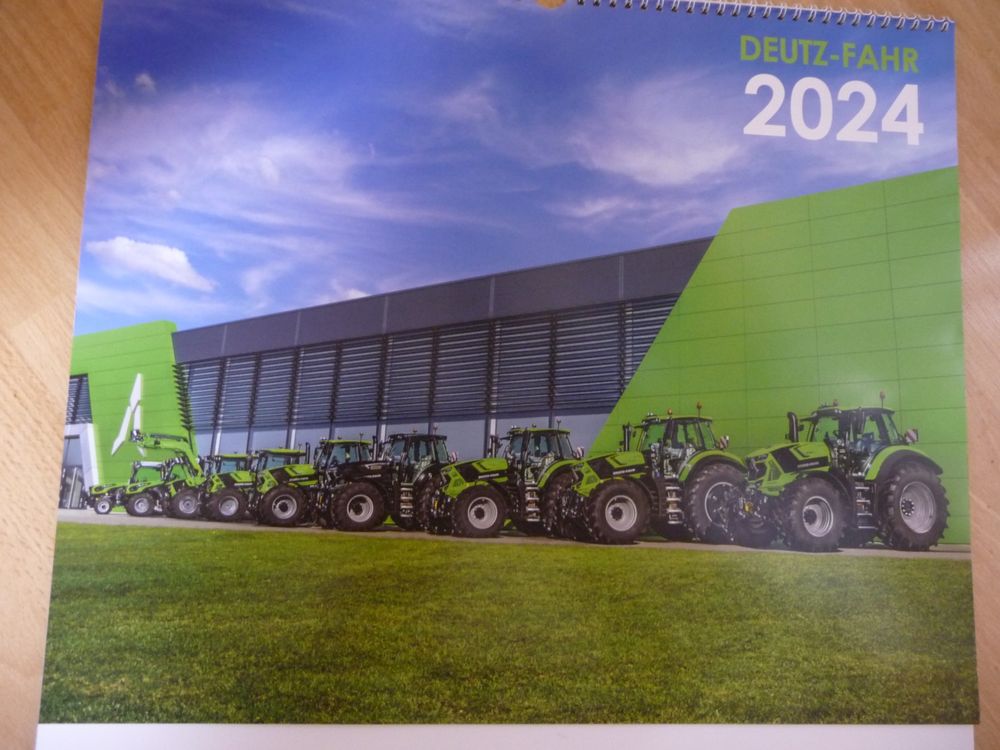 Deutz-Fahr Kalender Traktor Prospekt  Kaufen auf Ricardo