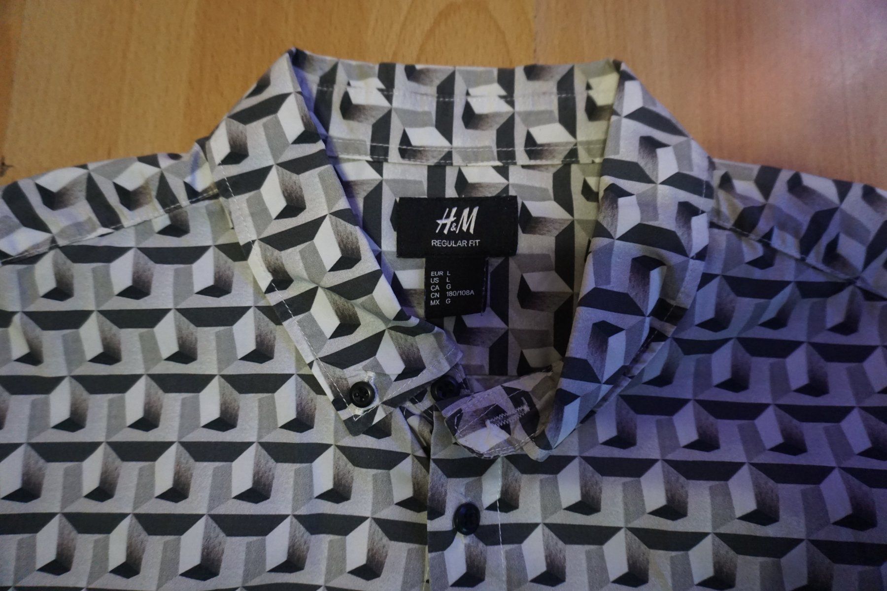 H&M Camicie: H&M Herren Hemd, Grösse L – Usato da Zürich venduto da einalemjena 2