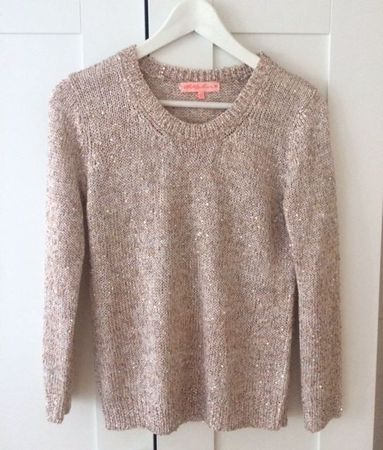 Pailletten Pullover