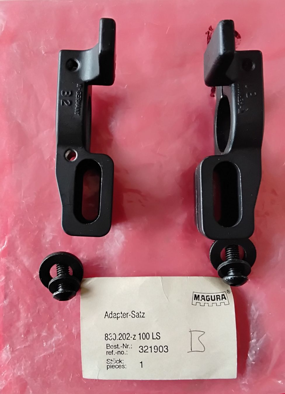 Magura Pezzi di ricambio: Magura Bremsadapter-Satz "B" – Usato da Lohn-Ammannsegg venduto da analogis 1
