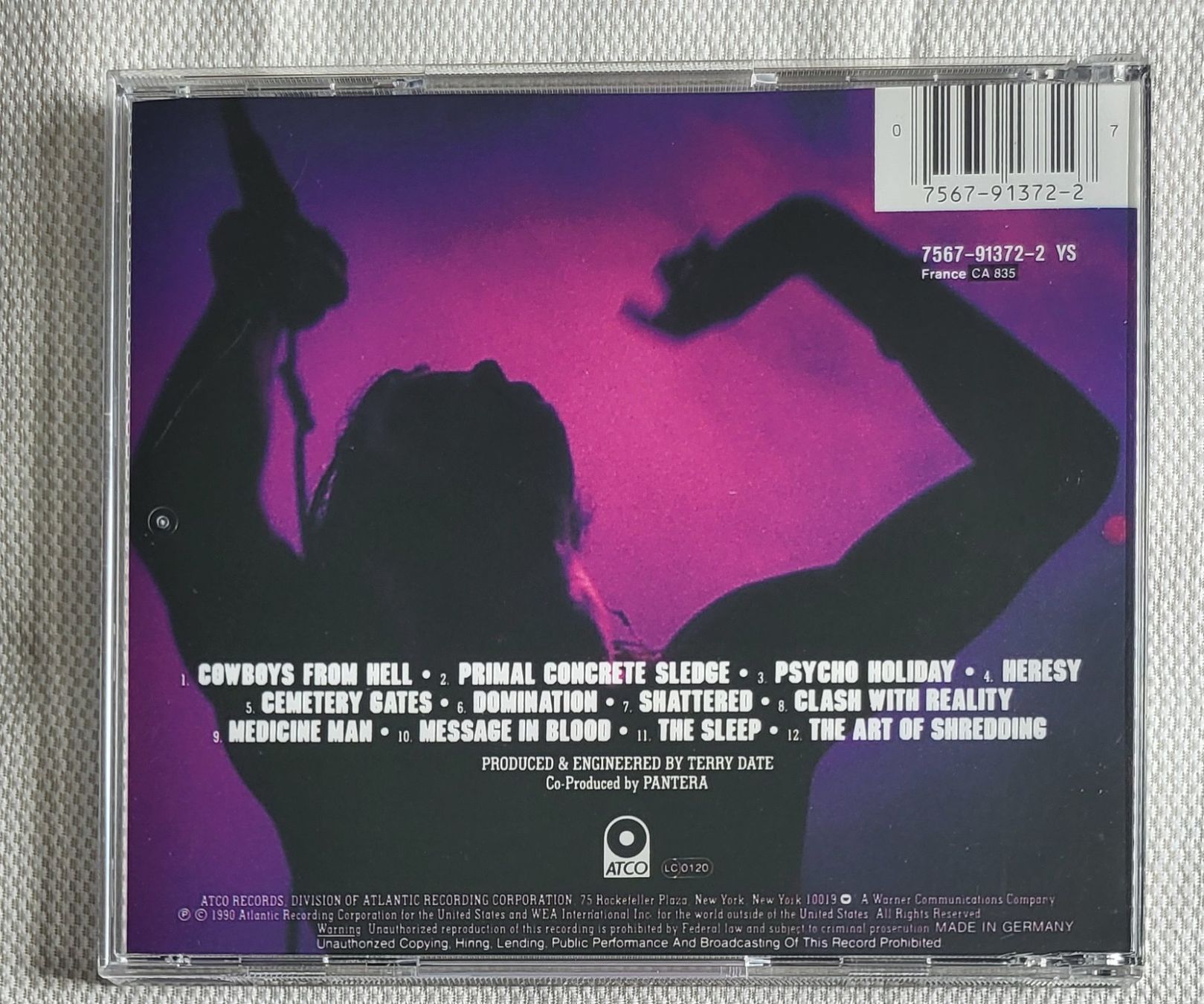 CD: Pantera - Cowboys from hell – Usato da Villars-sur-glane venduto da Epsilonhike 1
