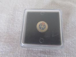 Alter TCS Emailen Pin, selten, Top Zustand, Rarität!