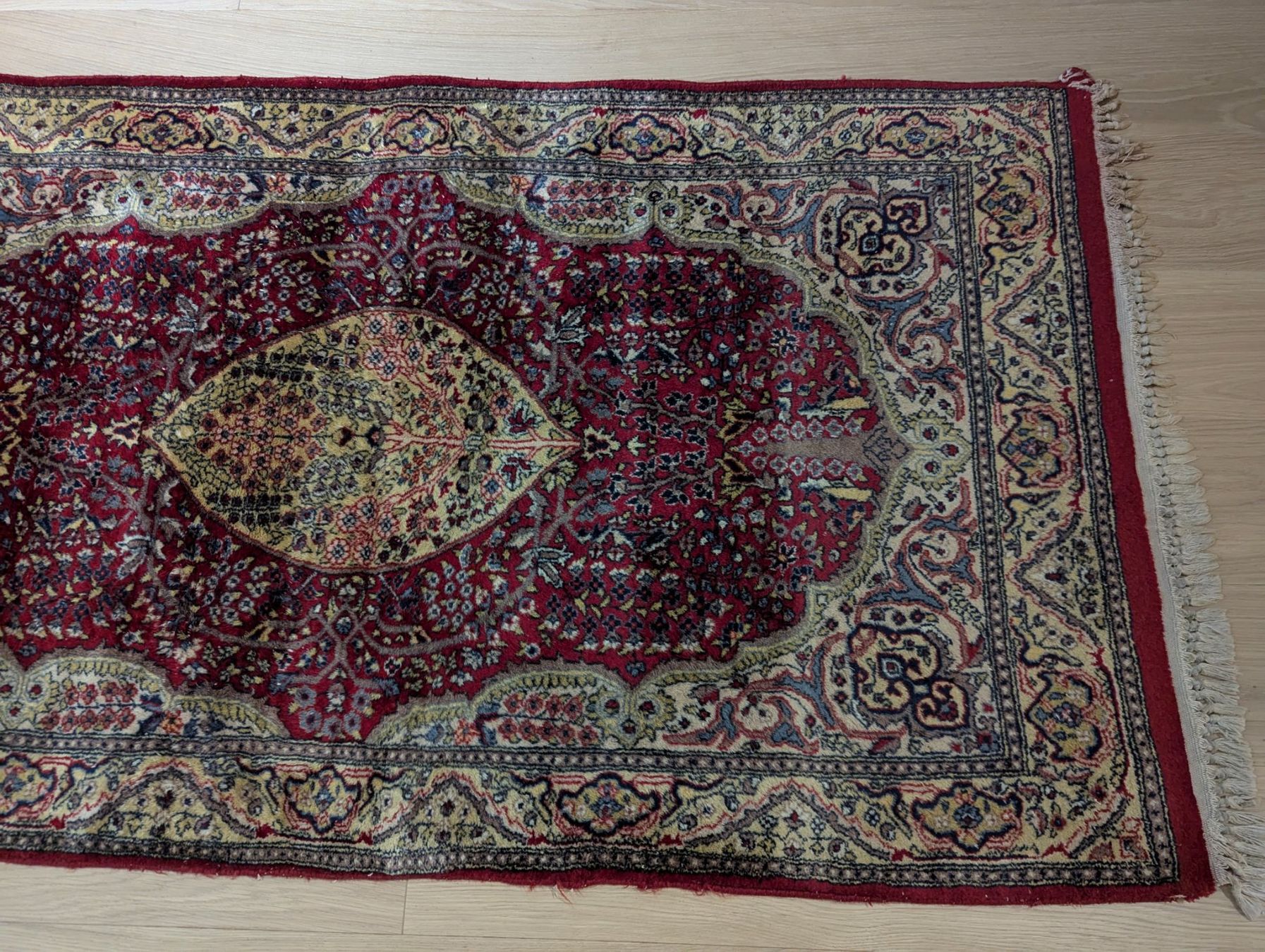 Tappeti: Schöner Kaschmir Ghom Orientteppich ca.1980 – Usato da Affoltern am Albis venduto da Stamm0 5