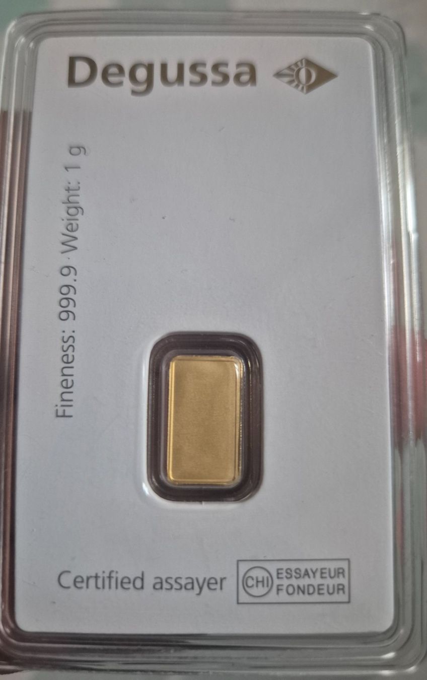 Métaux précieux: Feingold / Goldbarren 1g Degussa "Geburt" – Neuf avec emballage d'origine à Grenchen par Grenchen_Coins 1