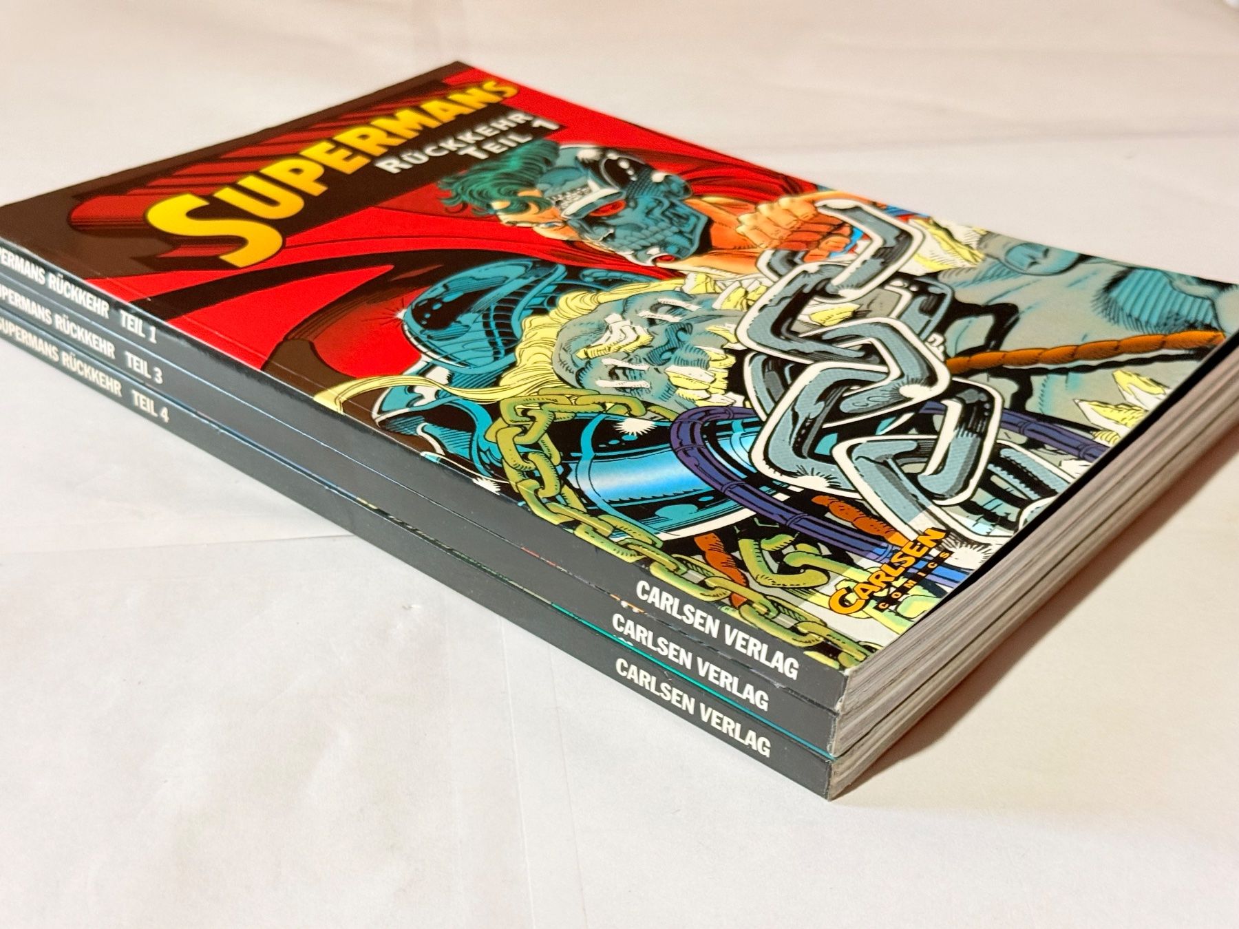 Fumetti: Superman Comic-Sammlung "Rückkehr" Teil 1,3,4 - Carlsen – Usato da Zuerich venduto da SonderArt-Wertgut 5
