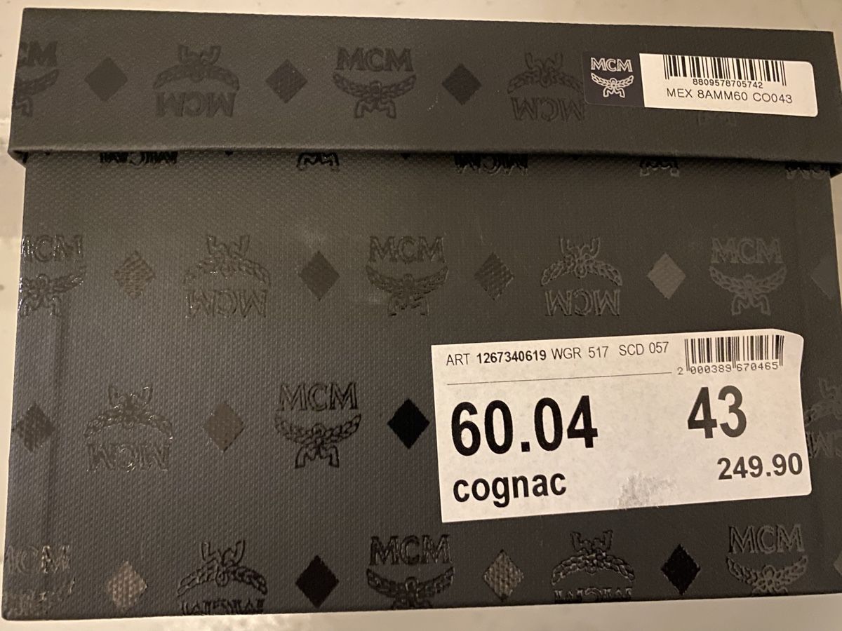Mcm Scarpe da uomo: MCM Slider,Beach,Adiletten,NEU,Gr43 – Nuovo e nell'imballaggio originale da Greifensee venduto da Chris286 3