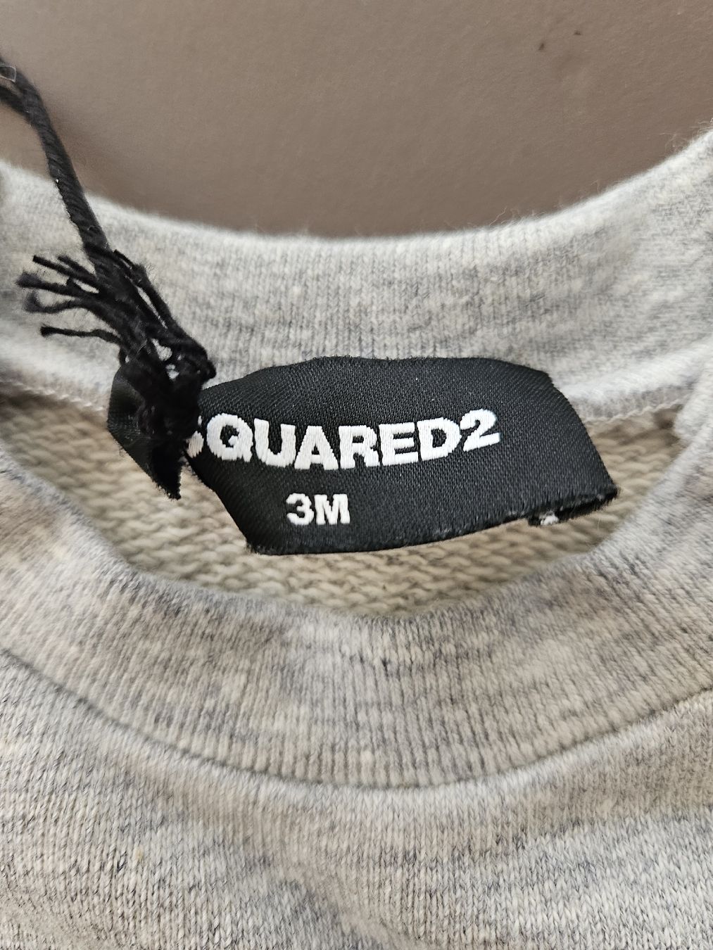 Dsquared2 Maglioni & Felpe: Dsquared2 Baby Pullover, Gr. 3M, Neu, Grau! – Nuovo e nell'imballaggio originale da Zug venduto da kashtos 1
