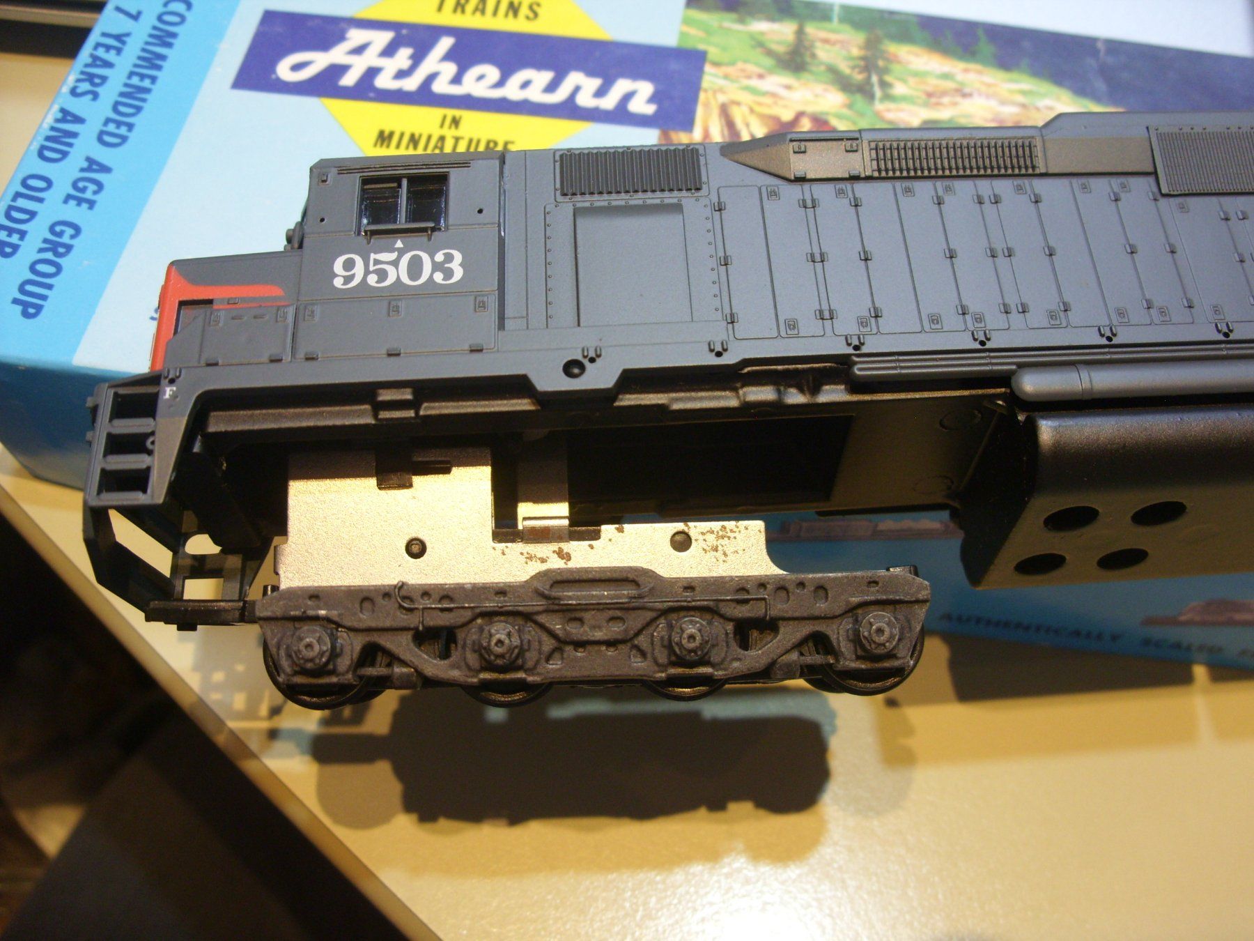 Athearn Modellini di ferrovie: Athearn H0  DD40 der UP  DC   Dummy – Usato da Untersiggenthal venduto da Gumel50 4