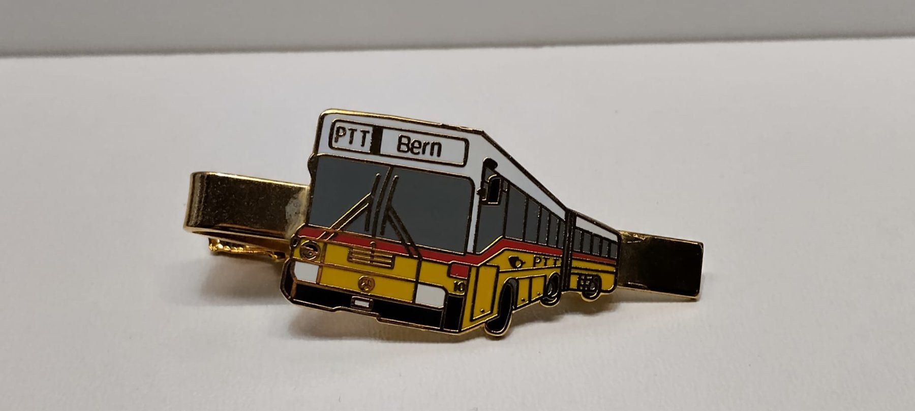 Spille & Fermagli: Krawattennadel Postauto Gelenkbus – Usato da Bern venduto da ascona43