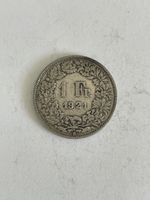 1 Fr. Silbermuenze 1921 - Schoene Sammlermuenze! Selten!