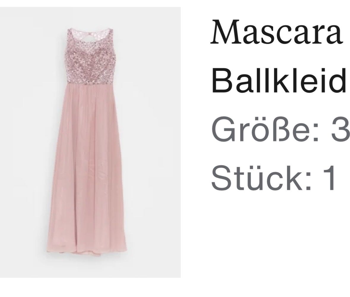 Zalando Vestiti: Mascara Ballkleid, Gr. 38, Rose – Nuovo (secondo la descrizione) da Frick venduto da jul_sj6p