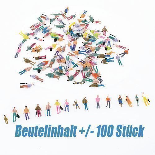 Modellini di ferrovie: 100x H0 Figuren Stehende Model Set – Nuovo (secondo la descrizione) da Thun venduto da nuonuoshop