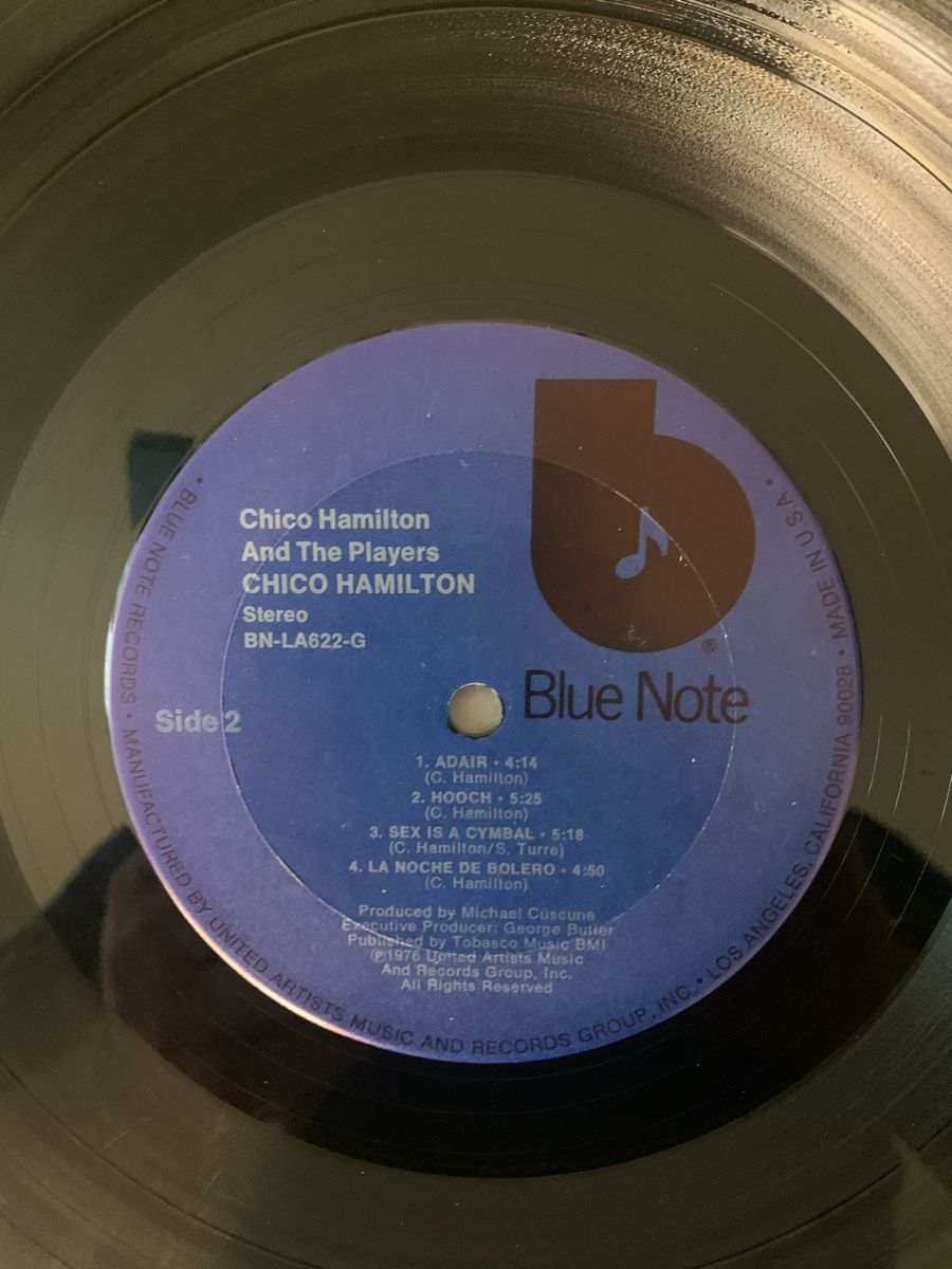 Dischi in vinile: Chico Hamilton(Arthur Blythe)and Players(Blue Note) – Usato da lausanne venduto da Ccheche 2