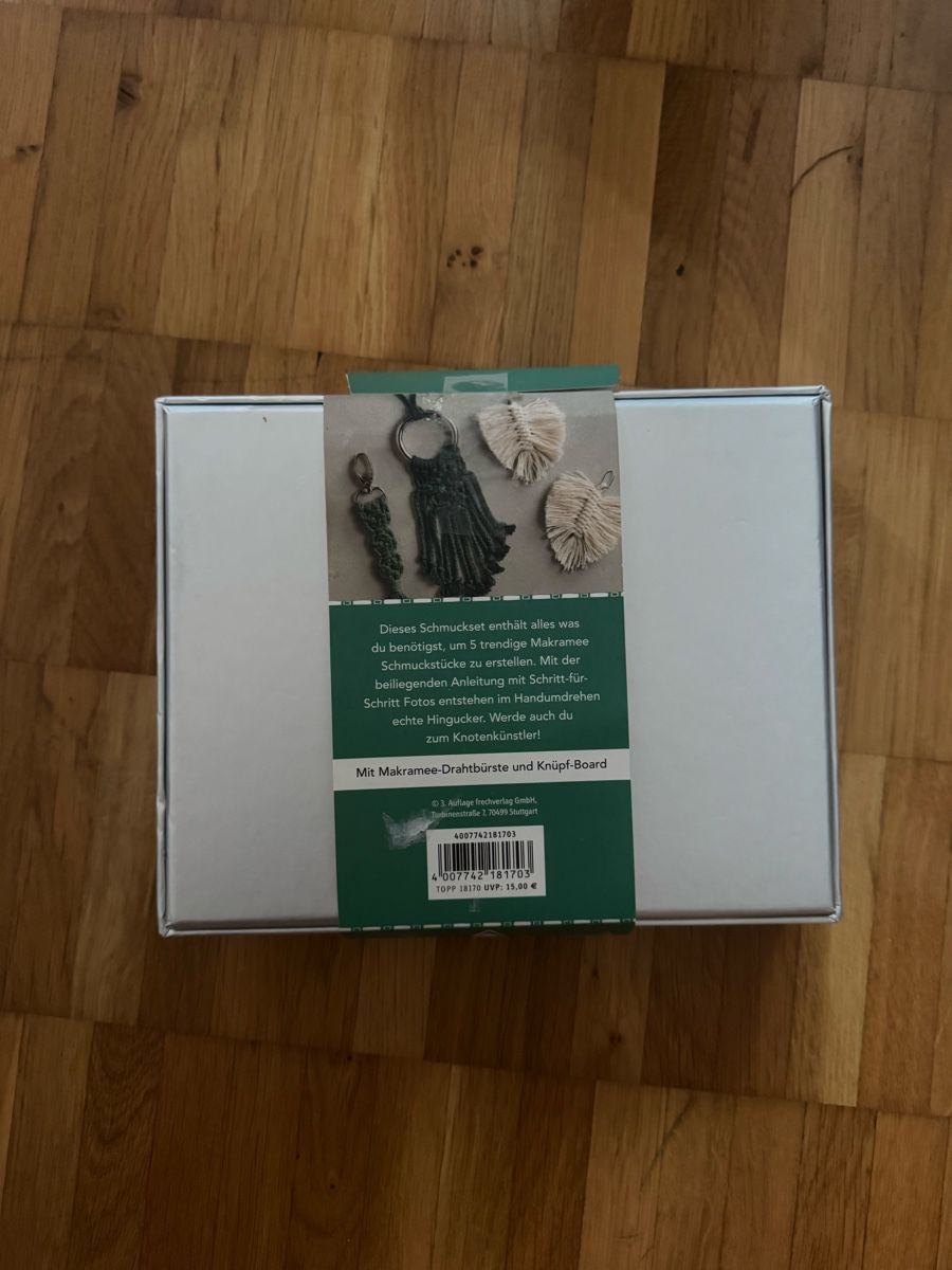 Bastelsets: Makramee Knüpfset – Neu und originalverpackt aus Henggart von 00Silverstar00 1