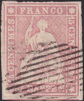 24B (24B1) Prachtstück mit überrandigem Schnitt, K: 140.-+