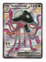Toedscruel ex 213/091 Ultra Rare Paldean Fates Englisch