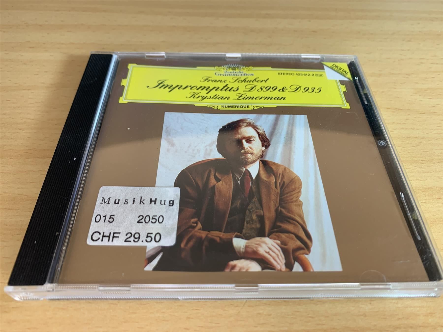 CD: Schubert - Impromptus D 899 & D 935 – Usato da Rikon im Tösstal venduto da Alpenmutz