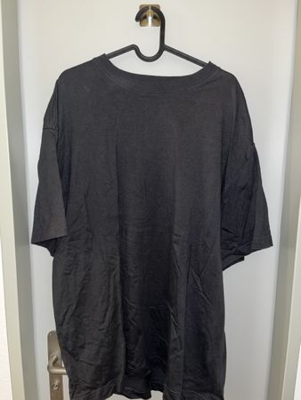 Dunkel Graues Weekday Oversized T-Shirt, Grösse L