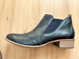 Bottines en cuir