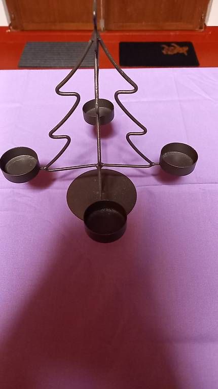 Portacandele: Kerzenständer, Weihnachtsdeko, Tischdeko – Usato da Oberdorf BL venduto da piwi11 1