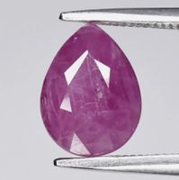 2.21ct Natur Rubin Edelstein aus Afrika echter Edelstein