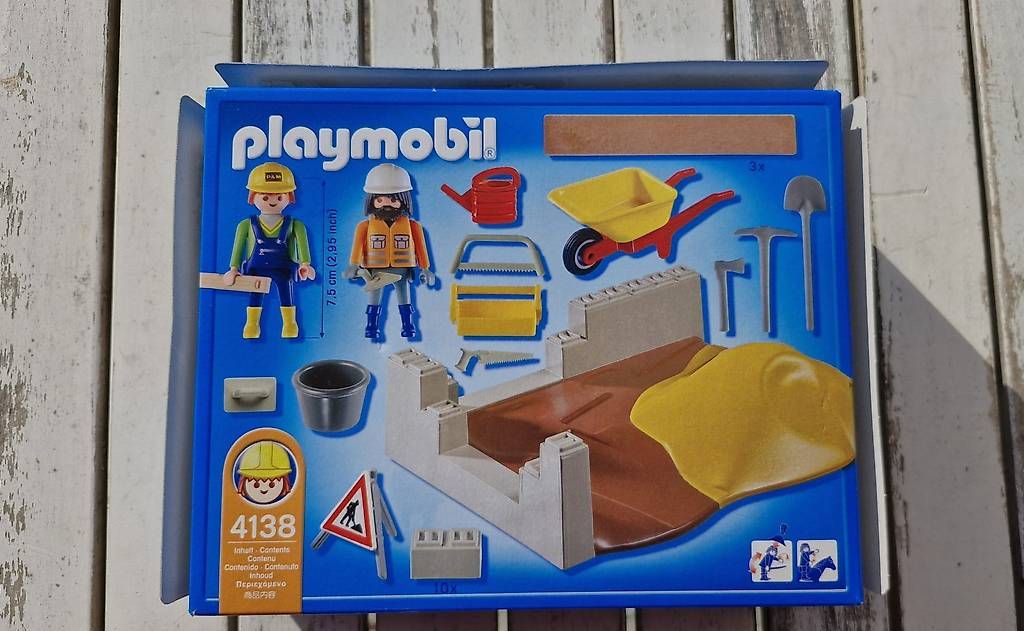 Playmobil Giocattoli: Playmobil 4138 le chantier – Usato da Gland venduto da dam_2s6q 1