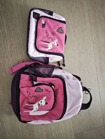 Kinderrucksack mit passender Tasche Marke Lässig