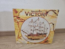 Maquette Déco - Bateau Victory, Vintage, en bois! ⛵️