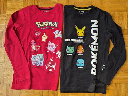 lot Pokémon ♡ 3 pulls/Shirt + 1 pyjama ♡ 146/152