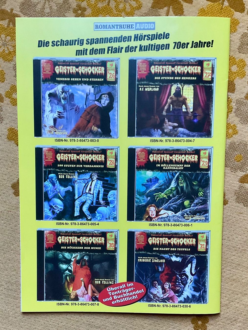 Comics: Geister-Schocker Heft Nr 4 von 2012 – Gebraucht aus Endingen von nathan05 7