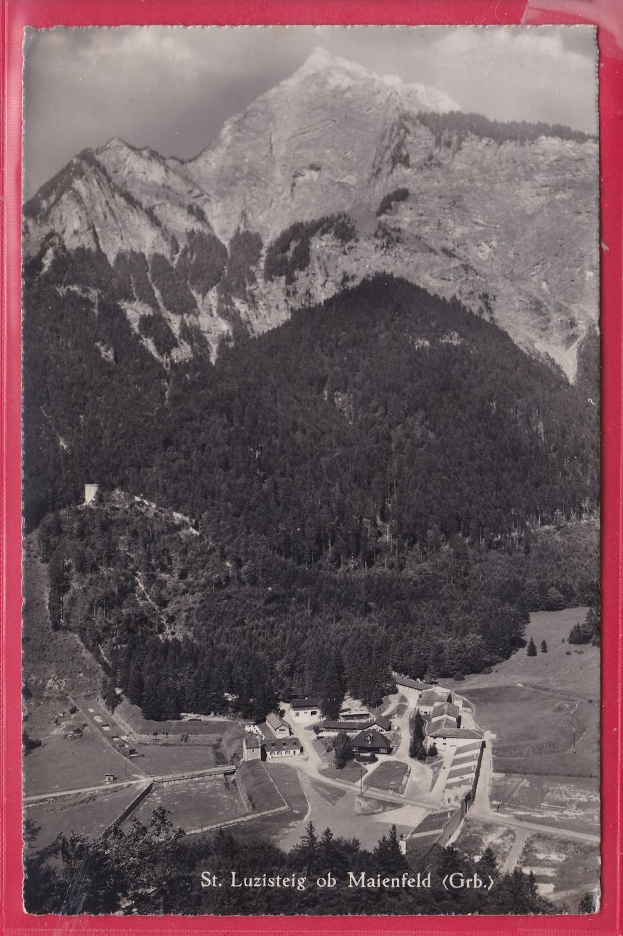 Cartoline postali: ST.LUZISTEIG ON MAIENFELD – Usato da Oberrieden venduto da Gebirgsstelze