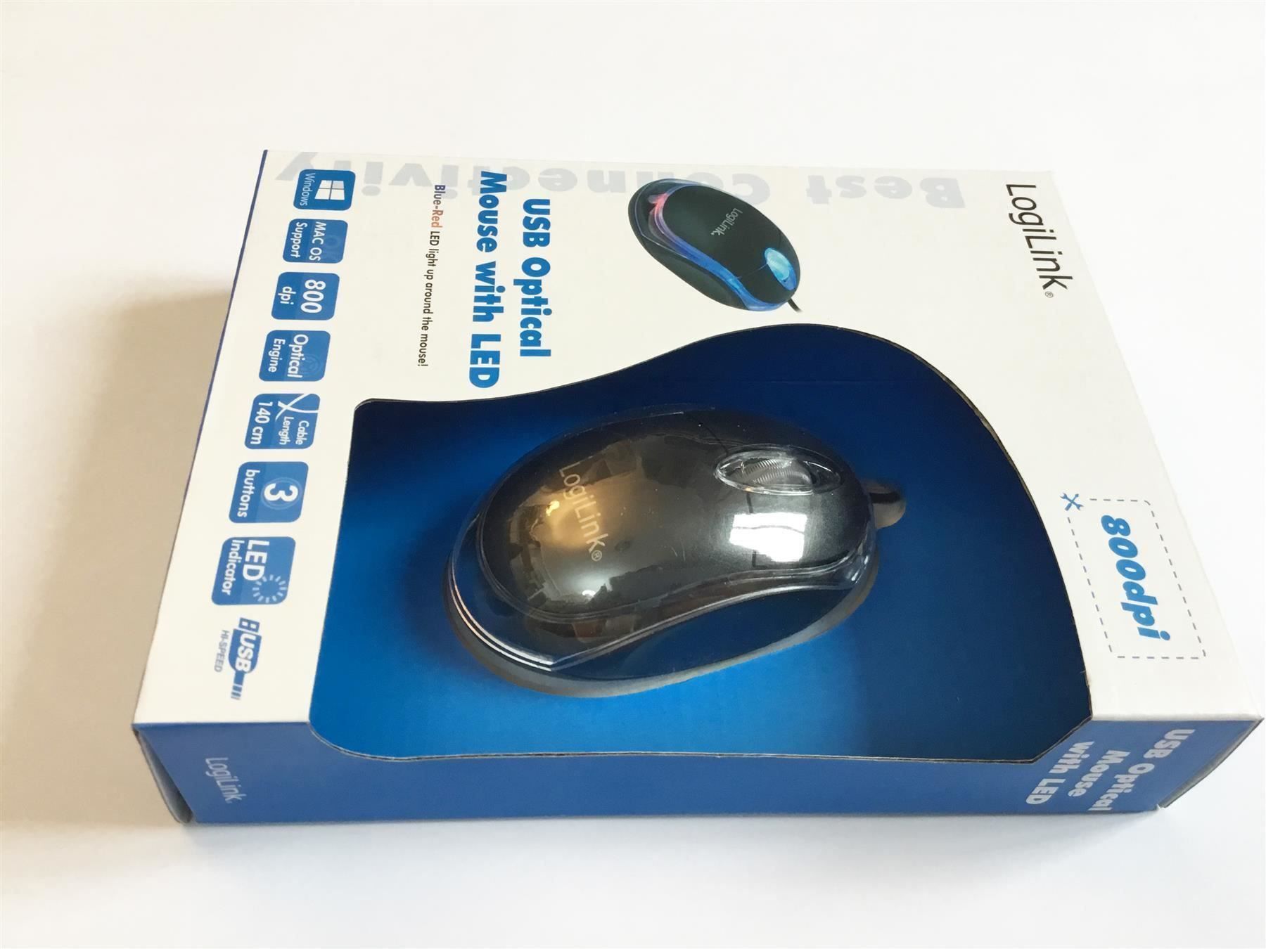 Souris: Optische Mini Notebook Maus, mit Kabel – Neuf avec emballage d'origine à St. Gallen par cointec 9