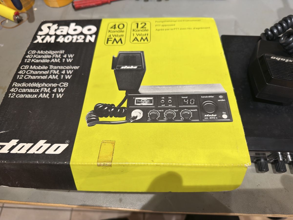 Radiocomunicazione: Stabo XM 4012 N – Usato da Lützelflüh-Goldbach venduto da Wurschdsalat 1