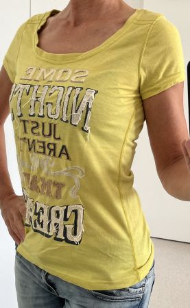 T-Shirt gelb Only Gr. S