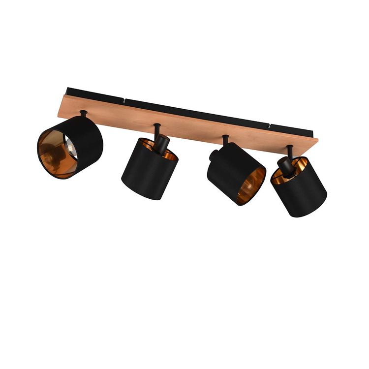 Lustres & lampes de plafonds: Deckenleuchte, Schwarz, Gold, 72 x 12 cm – Neuf (Voir description) à Kreuzlingen par Smart-Light 6