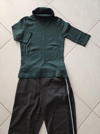 Hose& Shirt mit Rollkragen in gr. 34