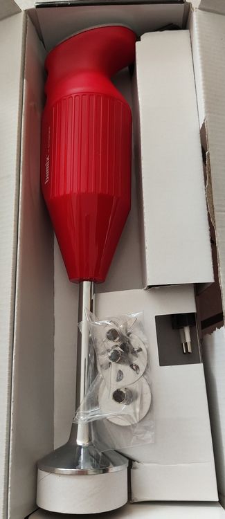 Produktbild von Bamix Stabmixer Set M250 Prime Inkl Multifunktionsmesser Quirl Schlagscheibe Schwarz Bamix