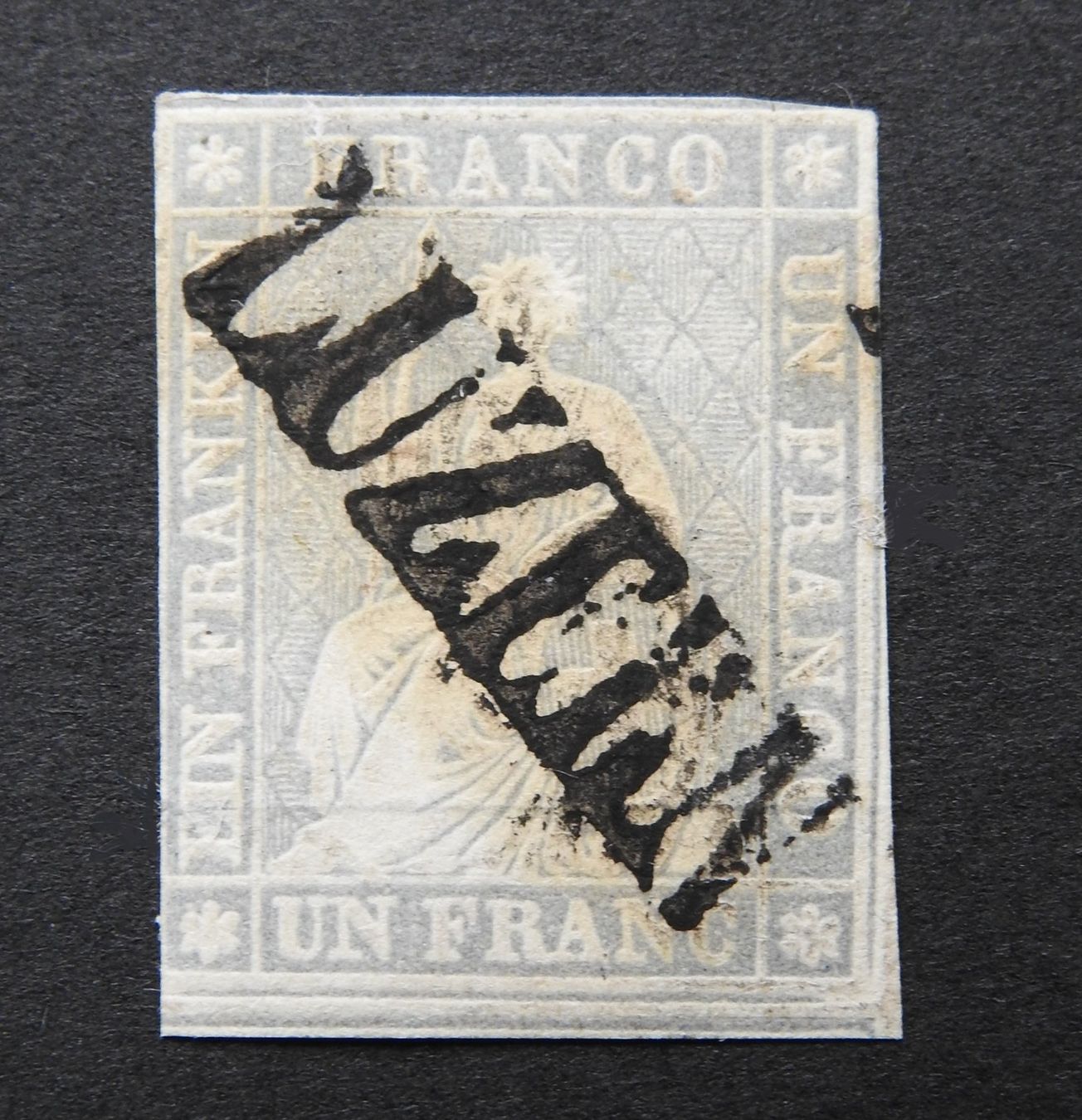 Tutti i francobolli: 27C  schön gest. LUZERN, Kat. 1`200.- – Usato da Rain venduto da Sterne13