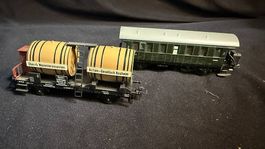 Märklin Fasswagen und Personenwagen
