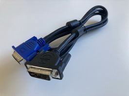 Câble VGA et DVI (type inconnu)