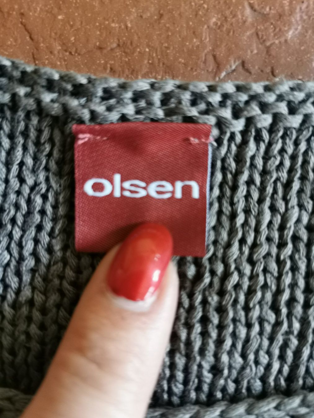 Pulls & Sweat-shirts: Olsen; gestreifter Strickpullover mit 3/4 Ärmel Gr. 36 – D'occasion à Boniswil par Totomat-Lady 2